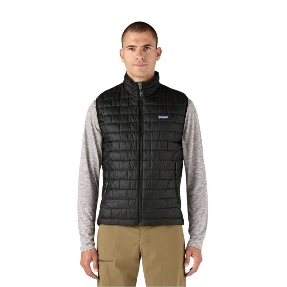 Nwt Patagonia Men's Nano Puffer Vest * Black Sz S